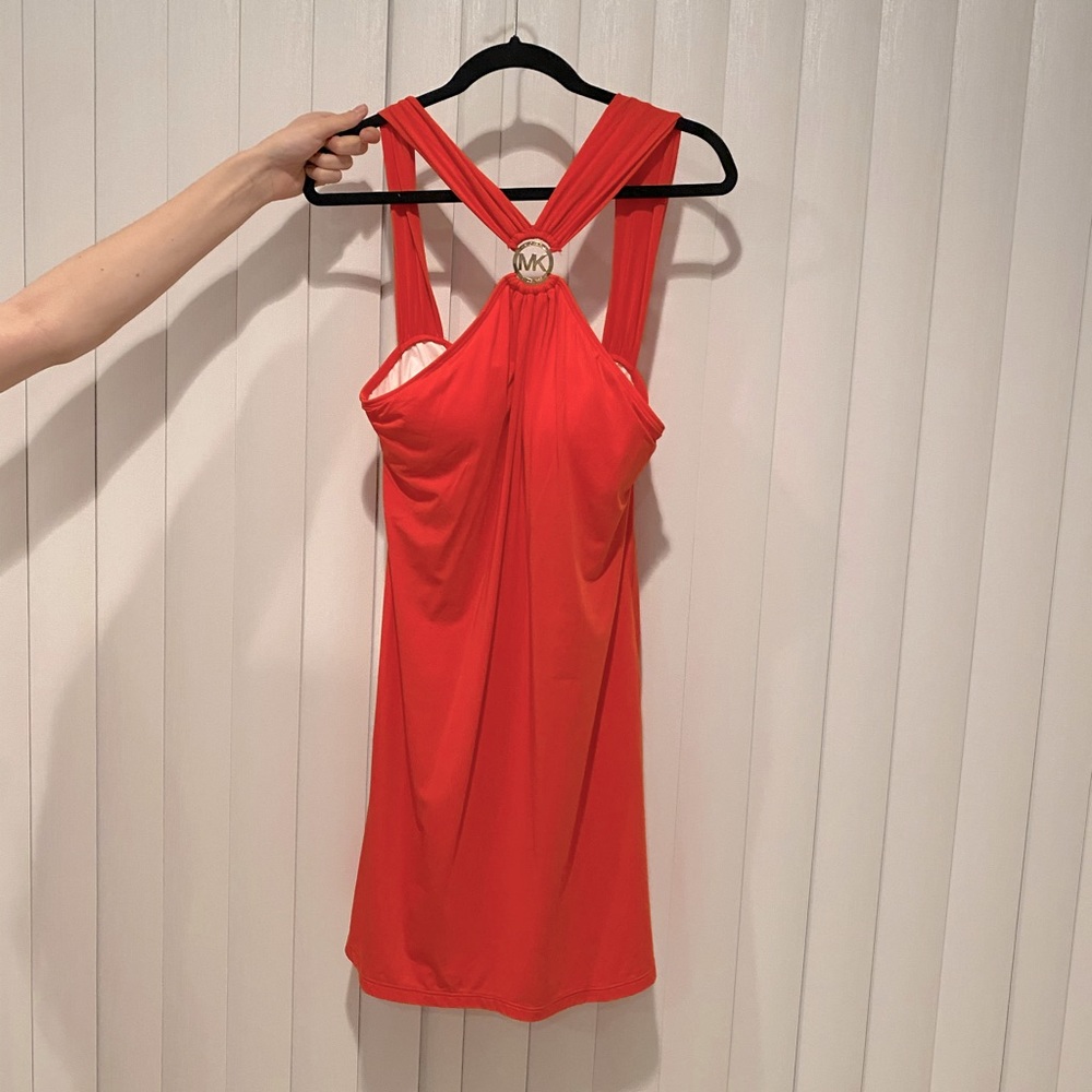 Michael Kors High Neck Cover Up / Dress